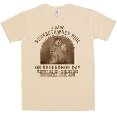 Punxsutawney Phil Mens T-Shirt 8Ball